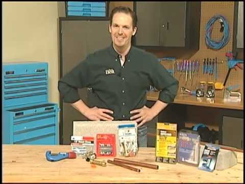 how to fix a leak on a copper pipe