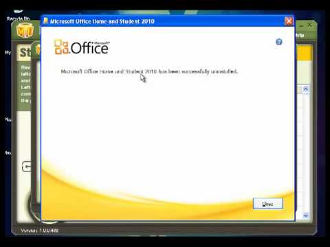 how to remove office 2010