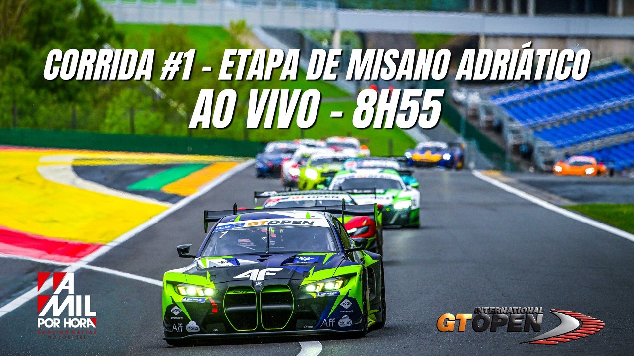 🟣INTERNATIONAL GT OPEN 2026 | ETAPA DE MISANO - 2ª CORRIDA | AO VIVO E COM IMAGENS
