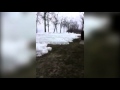 Raw: Ice Wave Comes Ashore in Minnesota