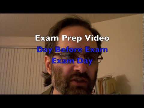 how to go to sleep the night before an exam