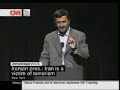 Speech Part 4M.Ahmadinejad @columbia  questions