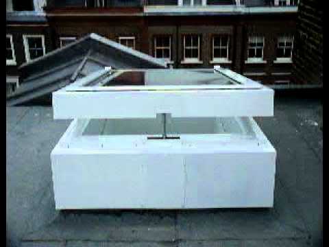 how to vent a pyramid roof
