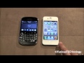 Blackberry Bold 9900 vs Apple iPhone 4s (HD)