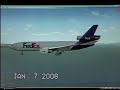 FSX DC-10 Take-Off and Land in Los Angeles