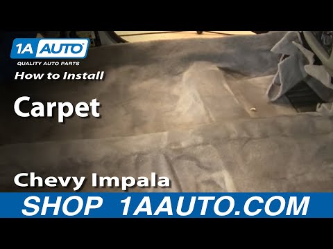 How To Install Auto Carpet Part 2 Chevy Impala 2000-05 1AAuto.com