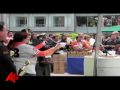 Raw Video: Cable Car Bell-ringing Contest