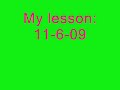 Jumping lesson