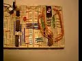 555 timer, 4 bit counter, 7 segment display