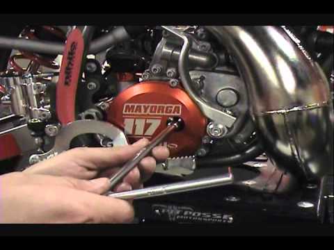 how to adjust ktm 50 sx clutch