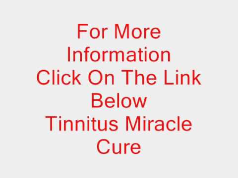how to cure tinnitus fast