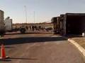 Coronel Pringles, Vuelco Camion, Accidente, Burnout