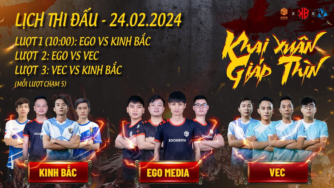 Full Match: AOE Tam Quốc Chiến - Máy EGO Media