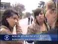 ACTO EN EL LICEO BAUZA CONTRA LA LEY DE IMPUNIDAD