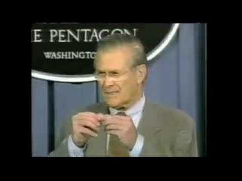 Funny Rumsfeld Skit
