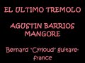 EL ULTIMO TREMOLO AGUSTIN BARRIOS MANGORE