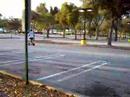 my homies having fun with go peds at the old wallmart...