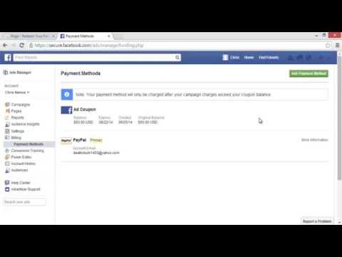 how to buy facebook ad coupon