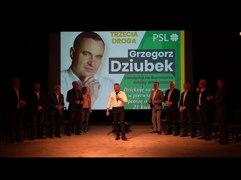 Spotkanie Burmistrza Gminy Włoszczowa Grzegorza Dziubka z mieszkańcami