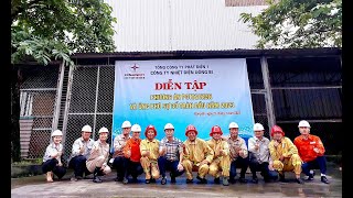 Công ty Nhiệt điện Uông Bí diễn tập phương án PCTT&TKCN năm 2023