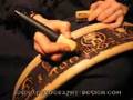Julia Surba: Pyrography on frame drum