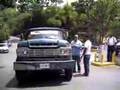 camion que intento atropellarnos