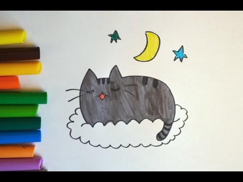 Рисовать кота пушина поэтапно Рисовать кота пушина поэтапно