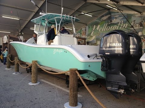 Yellowfin Yachts - Here is a small video of the Miami International Boat Show. It was a great event with cool stuff, awesome boats and great people.