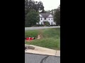 Ramp to sack on frame