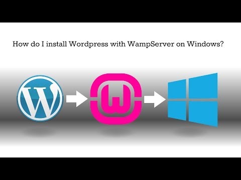 how to install wordpress on wamp