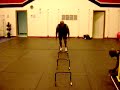 the man with springs