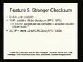 Seattle Conference on Scalability: SCTPs Reliability and...