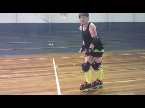 Roller Derby Lessons Fresh Meat Crossovers Lesson 8 – By PipSquish