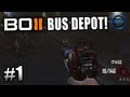Black Ops 2 ZOMBIES GAMEPLAY - "BUS DEPOT" Survival Live w/ Ali-A - Part 1 - Call of Duty BO2