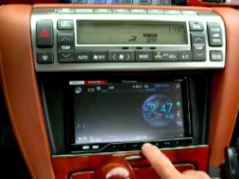 02 Lexus SC430 Mark Levinson Navagation Rentention Radio Install