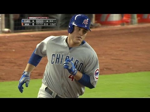 Video: CHC@MIA: Rizzo goes deep again in the third inning