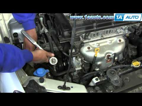 How To Install Replace Upper Engine Mount Hyundai Elantra