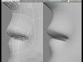 3D Modeling - Modeling the Lips part 3