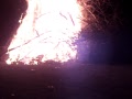 mentale kids with a big fire