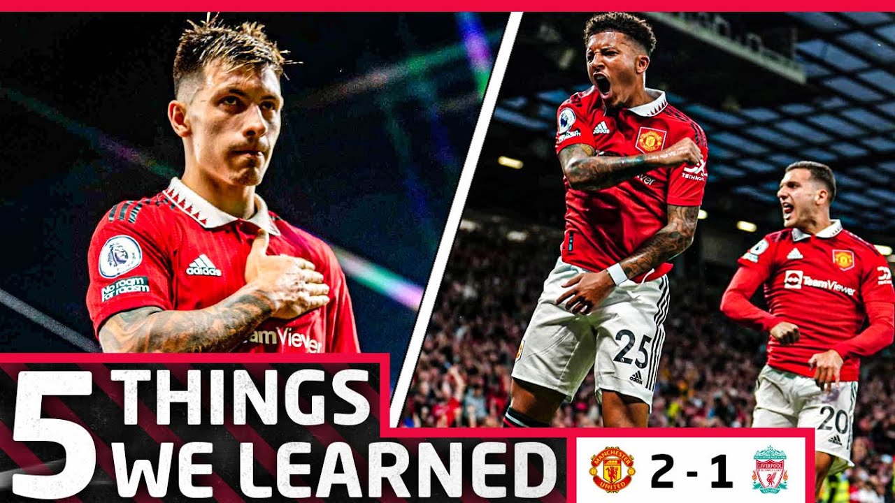Martinez = BEAST!! | 5 Things We Learned vs Liverpool | Man United 2-1 Liverpool