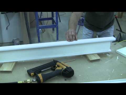 how to trim doors