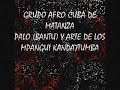 music of palo monte from cuba and art of k7t out of nyc via la habana.....