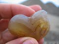 clear amber lake superior agate