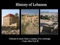 Maronite Heritage Centre Promotion