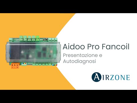 Controllo Aidoo Pro Wi-Fi Fancoil - Presentazione e Autodiagnosi