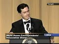 Click here to watch this video Stephen Colbert White House Correspondents' Association
