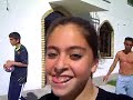 ai stamos en el xtil de barbacoa k mientras se acia la carne nos aburriamos y jugabamos un poco, aqui los ganadores logicamente como siempre son angel y castilla ya a dos triplitos en la boca de diana