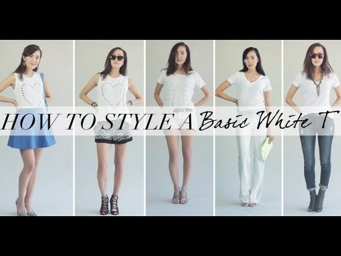 style - more of my fave WHITE Ts here- http://bit.ly/1bt7LDh **CLICK FOR LINKS TO OUTFITS BELOW** -------------------------------------------------------------------...