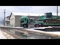 雪の中を出発するセミトレ！MKU mku　5155