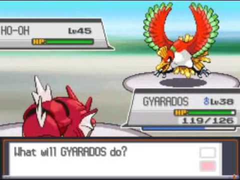 how to get ho oh in pokemon silver